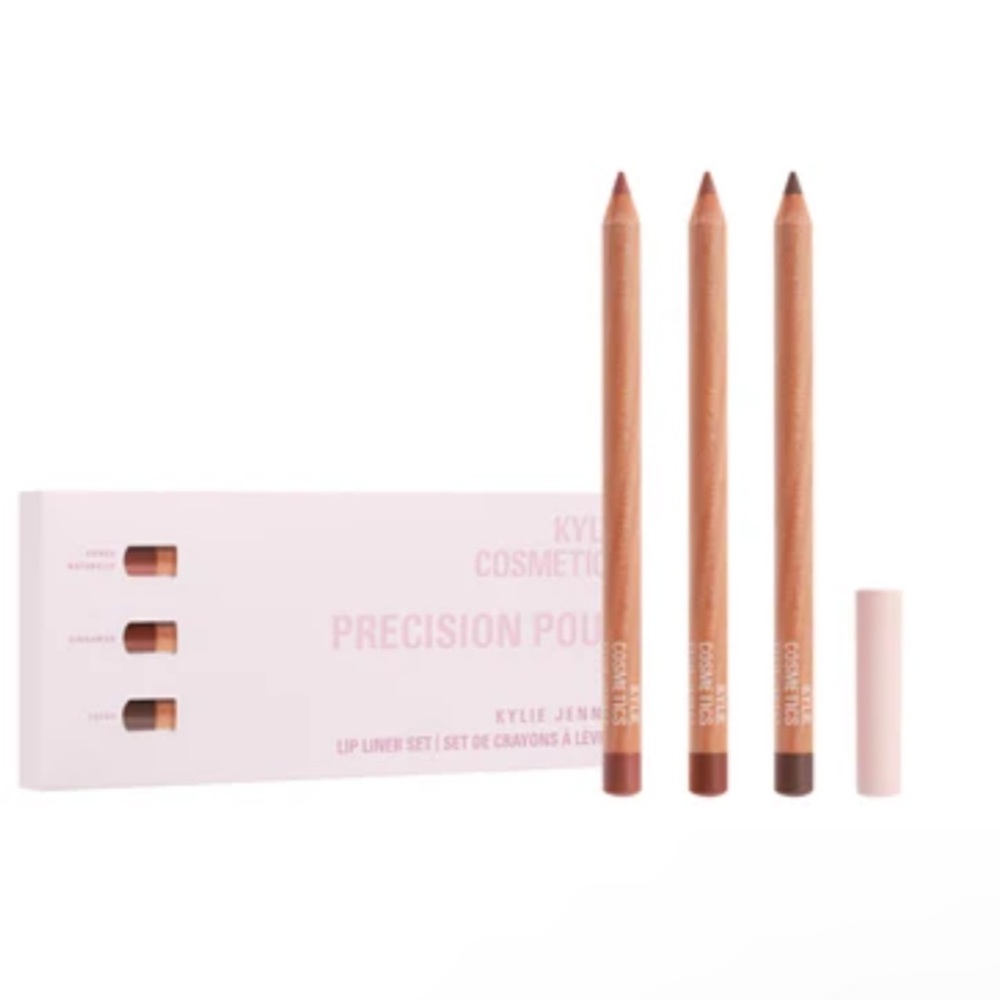 Kylie Cosmetics Precision Pout Lip Liner Trio set of 3
